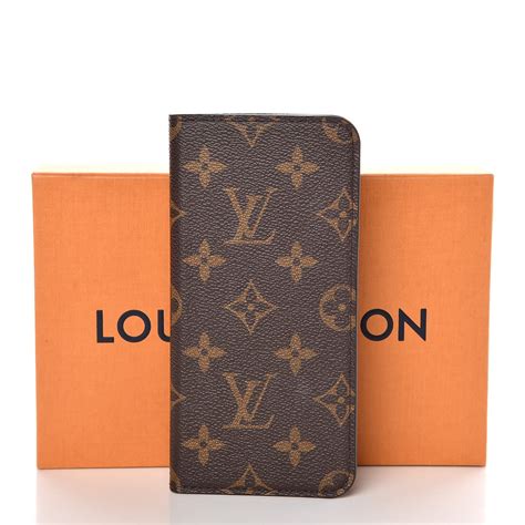 louis vuitton monogram iphone 11 case|louis vuitton folio phone case.